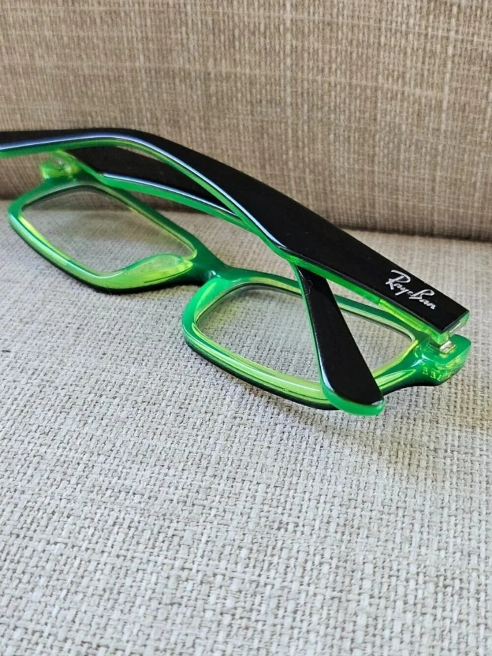 Ray-Ban Young Eyeglasse Frame Black/Green Eyewear RB1530 Glasses Frame only